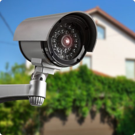 установка видеокамеры наблюдения в частном доме